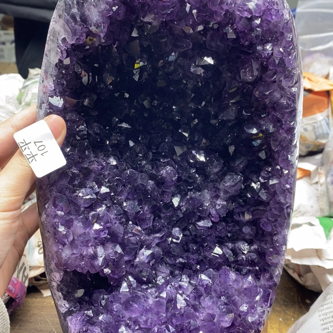 紫晶乌拉圭未镶嵌