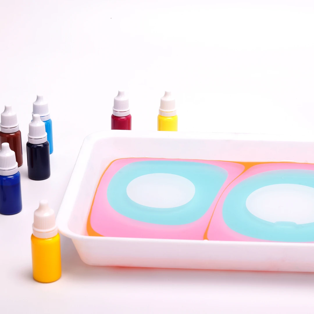 画颜料扇480ml画液浮水领带摆摊团建水拓画儿童节丝巾