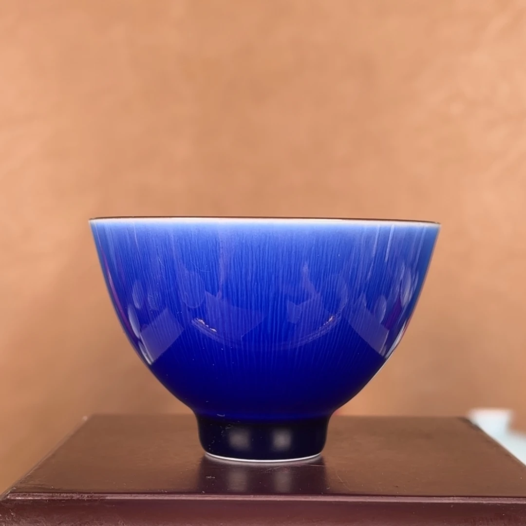 景德镇朗窑蓝陶瓷