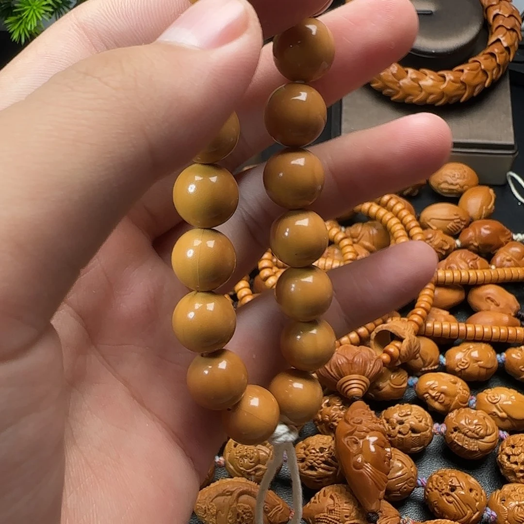 手串/手链橄榄核猴头光珠