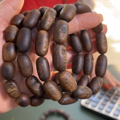 沉香手串紫棋11克卡1.1多样性发1串