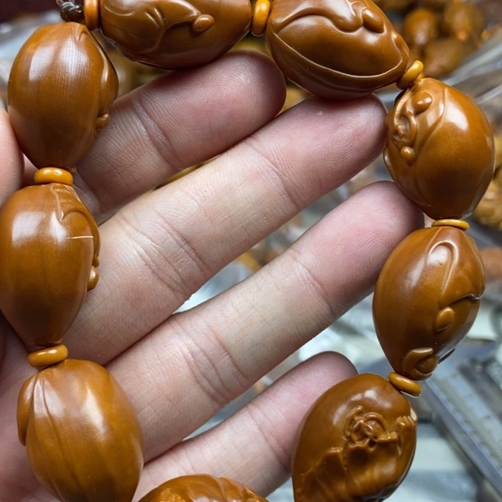 手串/手链橄榄核橄榄核雕工艺手串