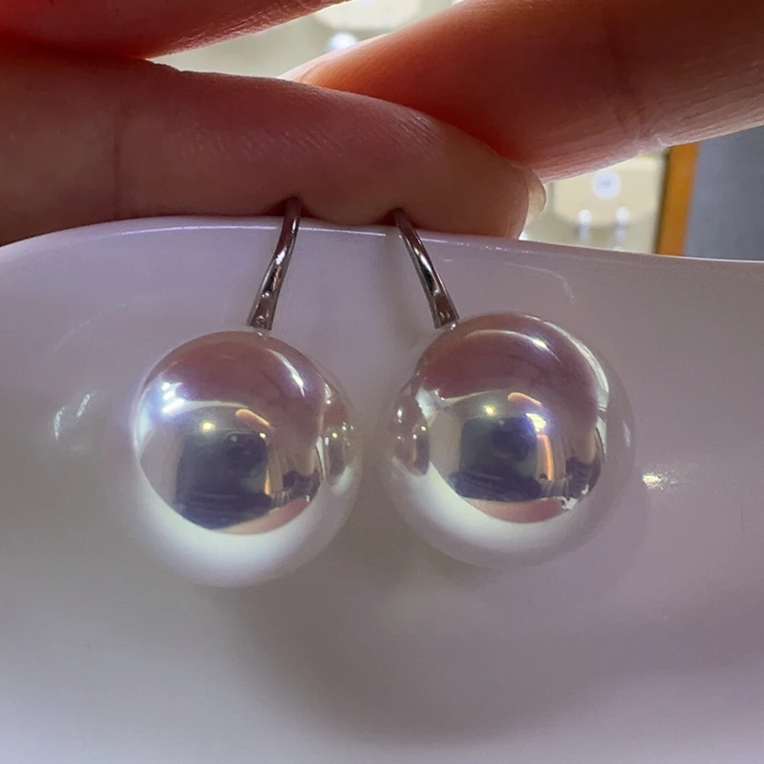 淡水珍珠未镶嵌耳饰