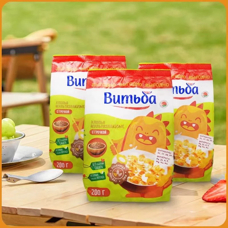 白俄罗斯原装进口维特巴牌无蔗糖五合一麦片(即食谷物)200g/袋