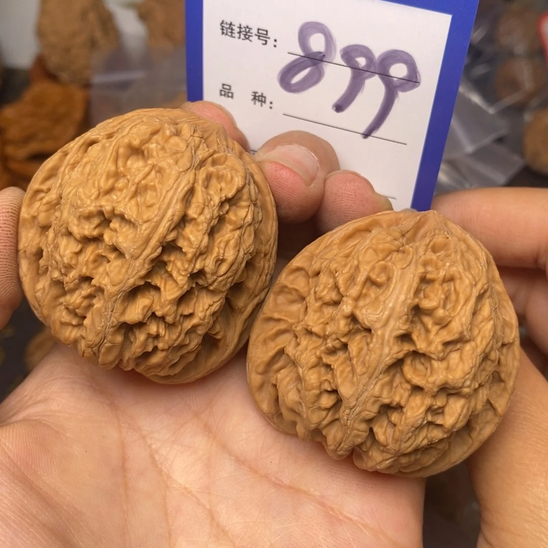 文玩核桃把件今**栏将军膀全品45。 899