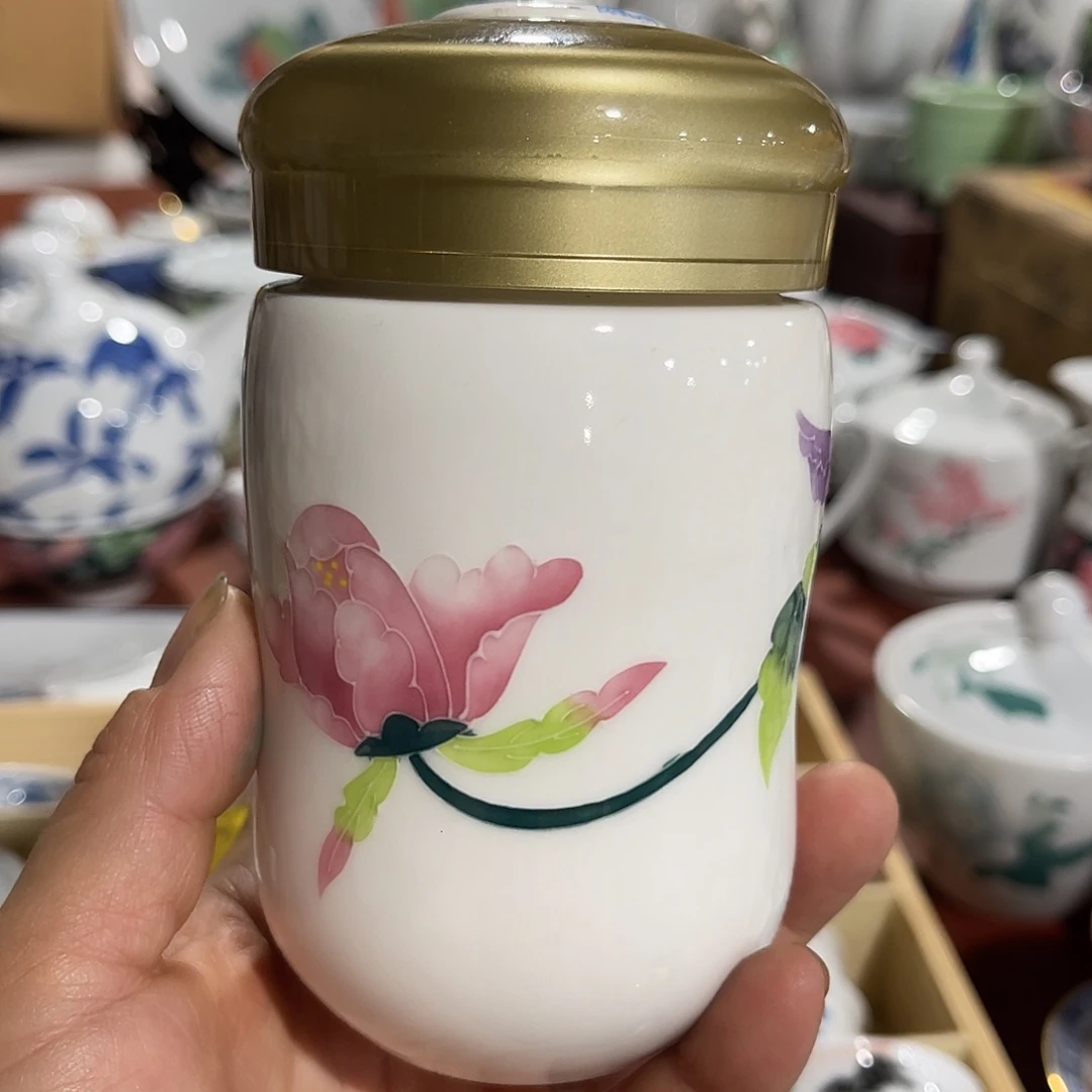 醴陵老厂瓷微瑕慎拍