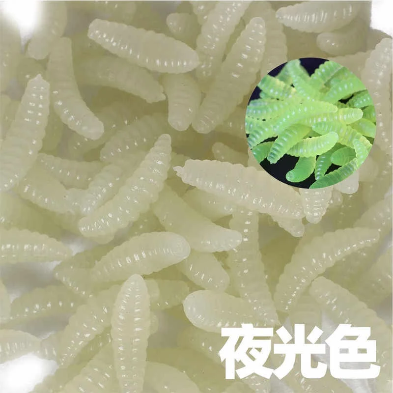 路亚昆虫假饵硅胶软饵套装钓微物马口翘嘴溪流假红虫面包虫假虫钓