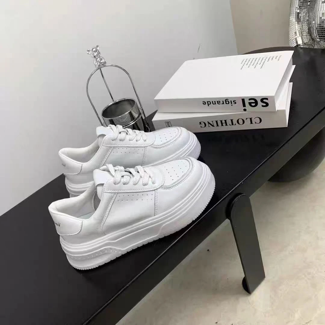 【锦衣服饰】2319白色时尚休闲板鞋