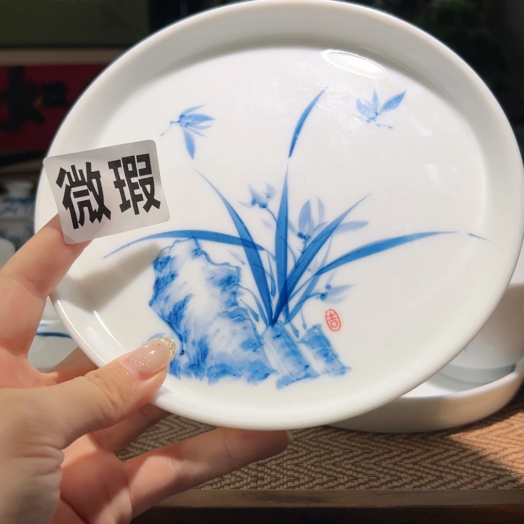 【闪购商品】瑕疵 手绘 壶承