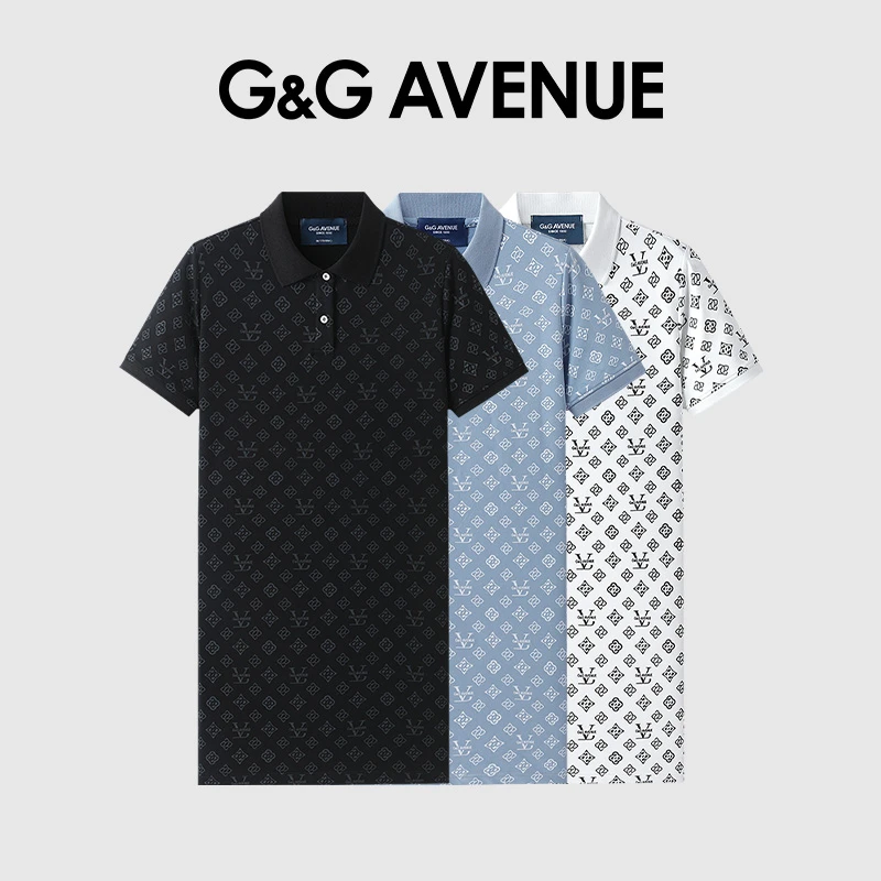 法国G&G AVENUE轻奢潮牌夏季女款休闲POLO连衣裙-GLQ2503001