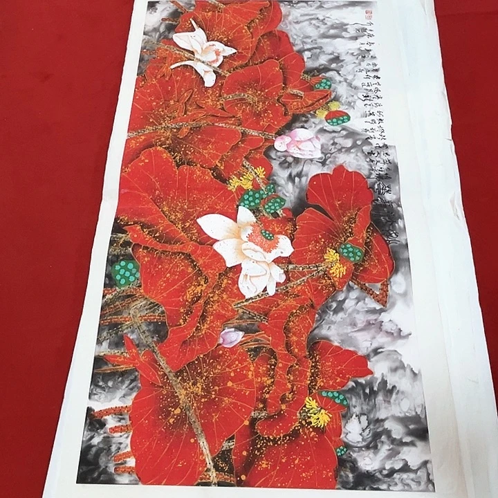 国画手绘国画作品