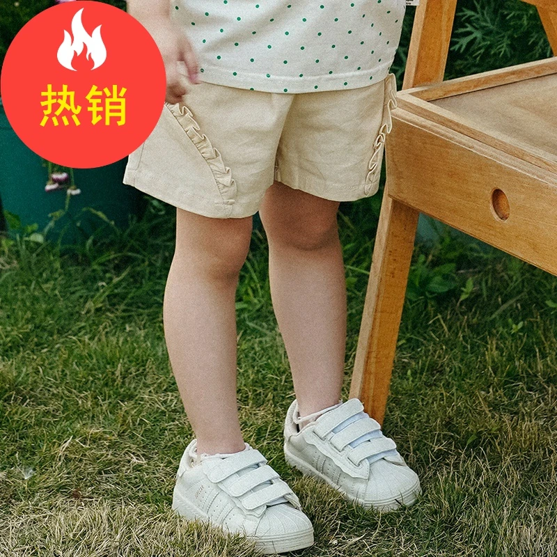 品牌女童短裤夏季外穿薄款儿童小女孩休闲热裤中小童XGK43044