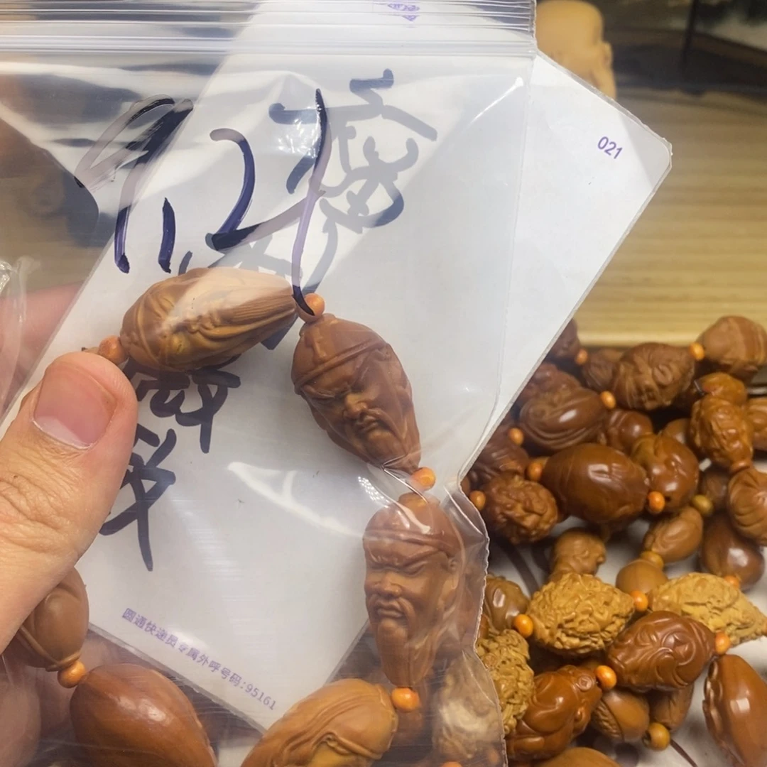 橄榄核手串/手链橄榄核雕刻工艺强