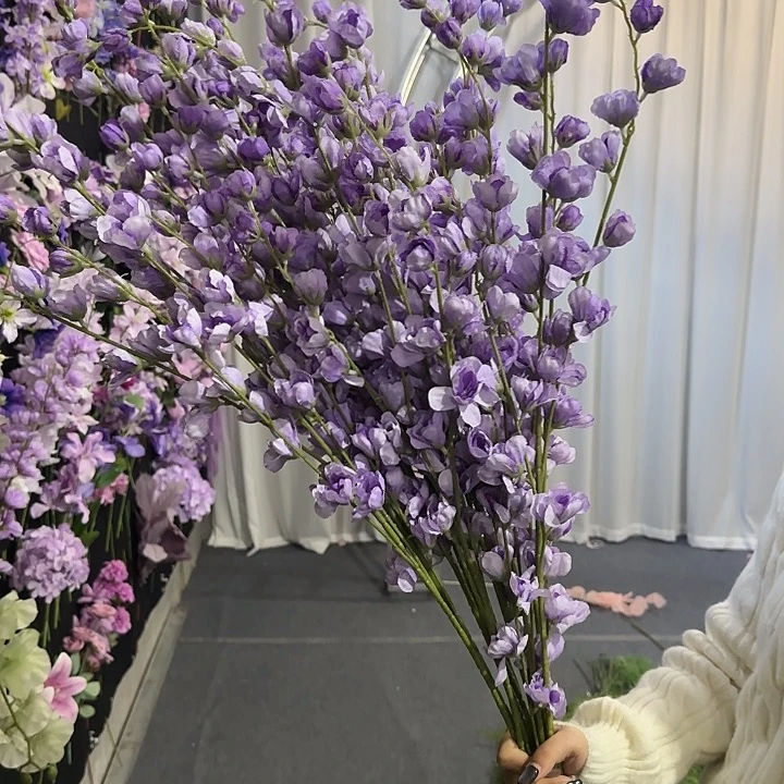 14支 仿真4叉紫罗兰 紫色