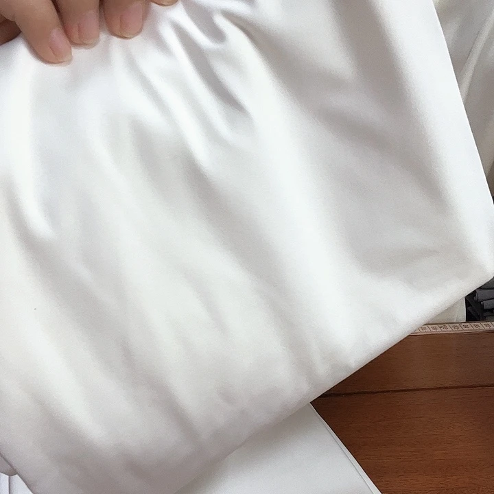 白色全棉奥戴尔布