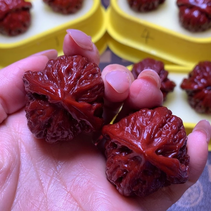 文玩核桃吊坠李***恼南疆石39