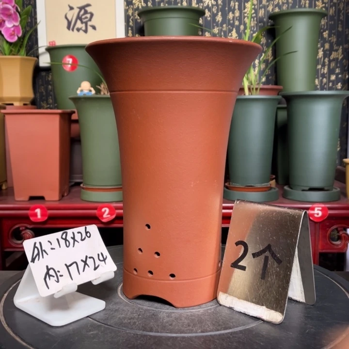 紫砂花盆紫砂花盆