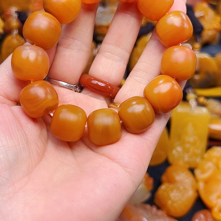 石英质玉（黄龙玉）合金戒指