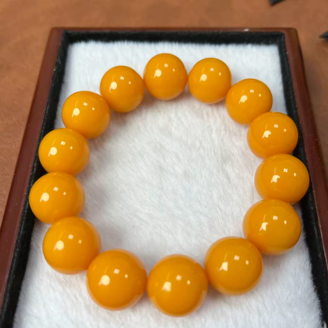 w164 咕巴精美帝王色手串纯色卡 16mm