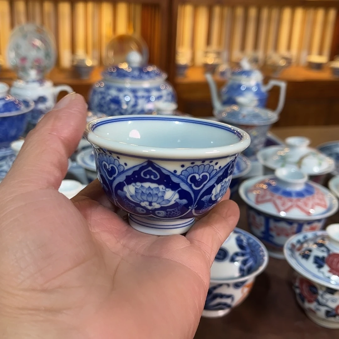 錡镇堂手工手绘绘杯