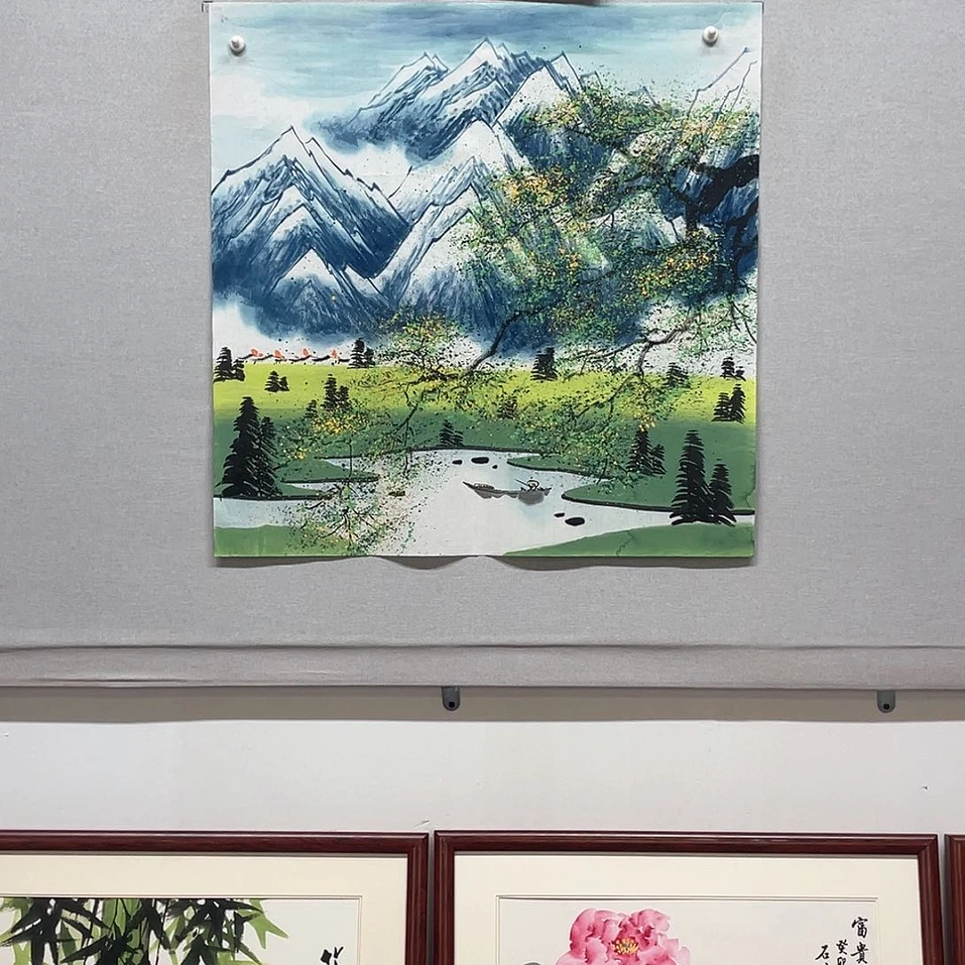 国画山水画作品欣赏60