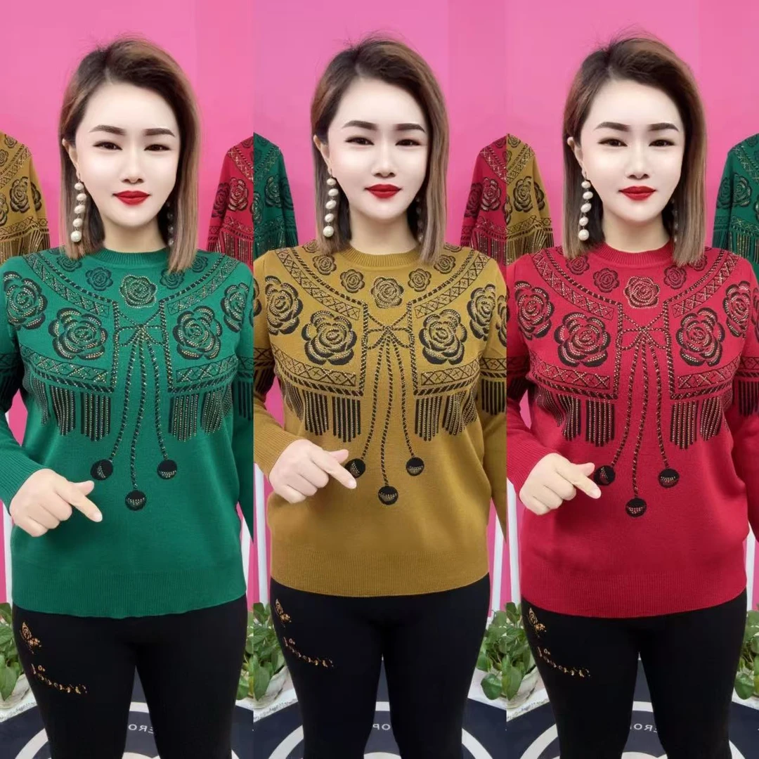 云肩玫瑰花流苏针织衫