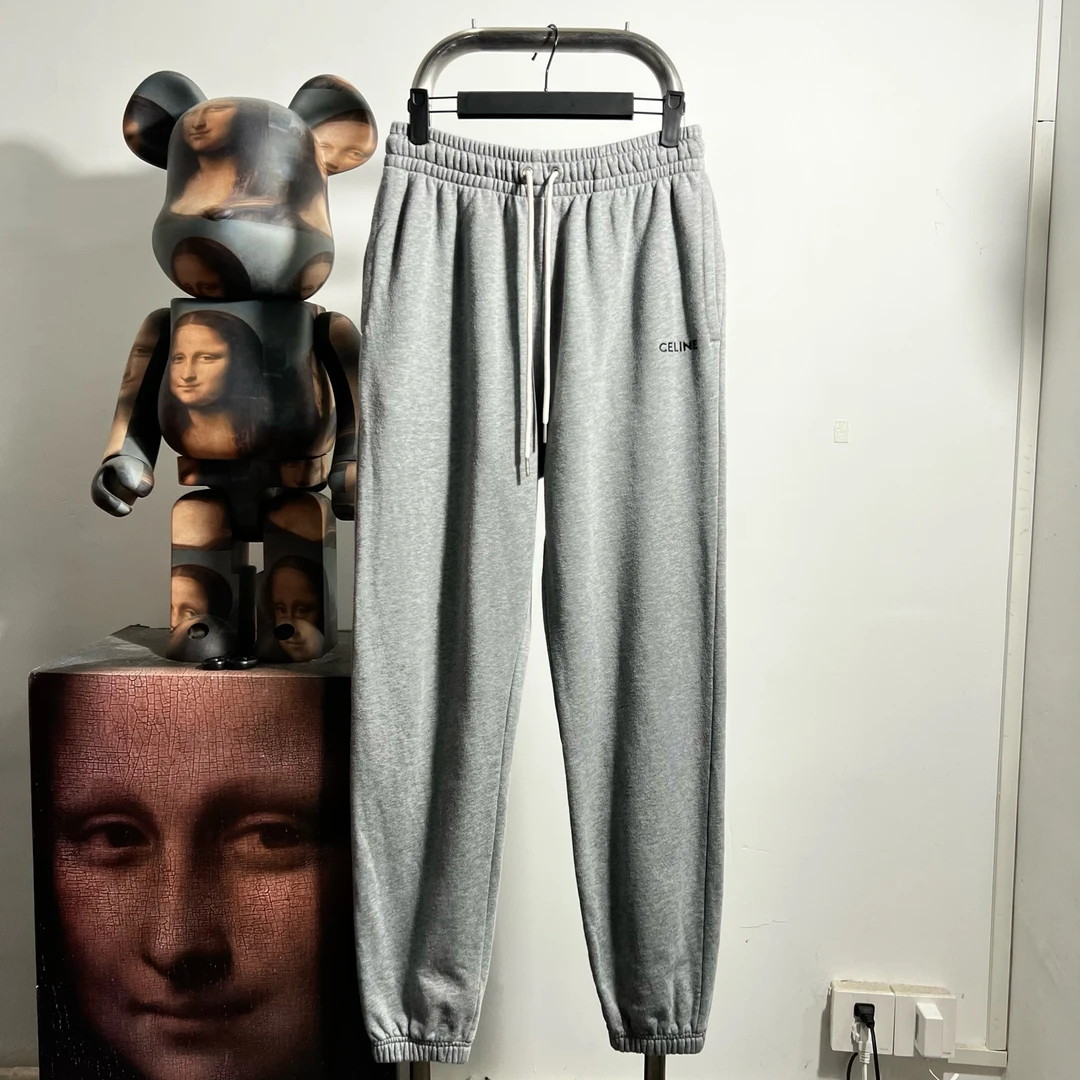 99新 Celine/思琳 赛琳字母logo长裤U0302尺码：S