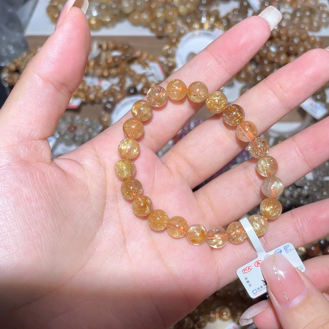 婵***心未镶嵌手链水晶手链