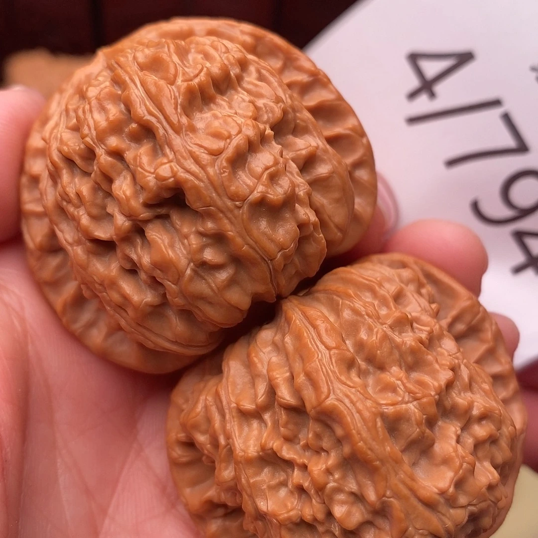 把件文玩核桃43白狮子