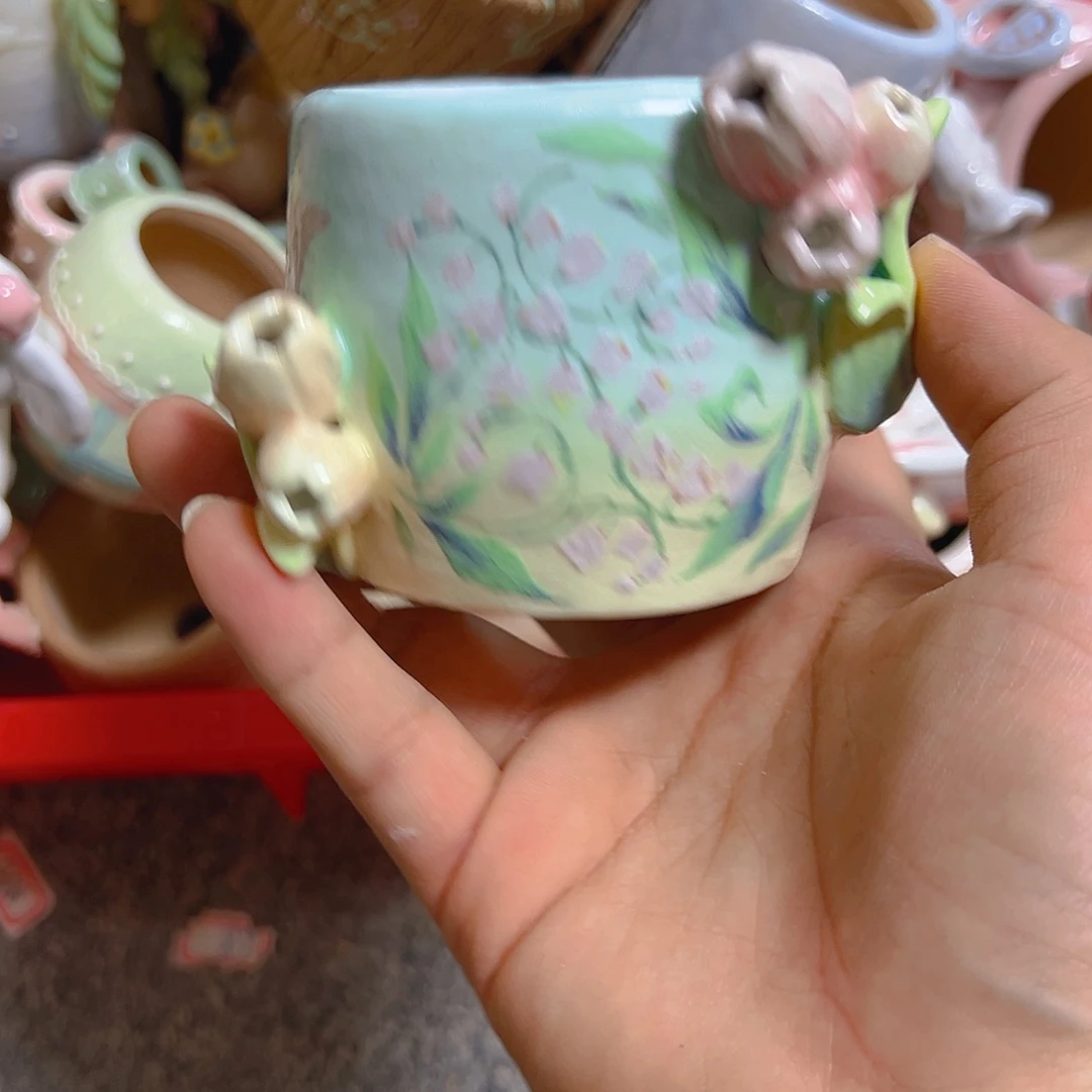 清仓老梧家纯手工多肉花盆