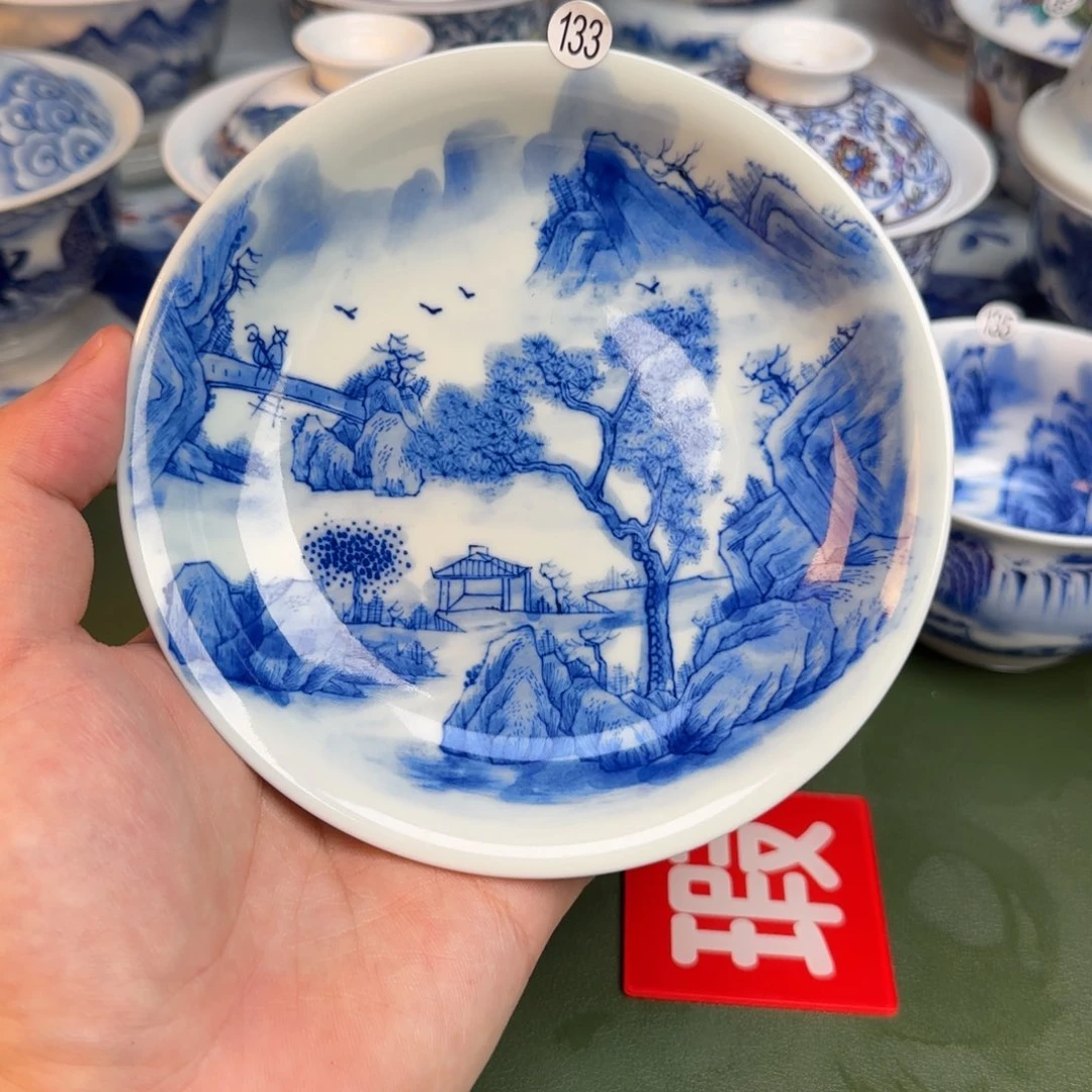彦祖纯手工手绘茶具133