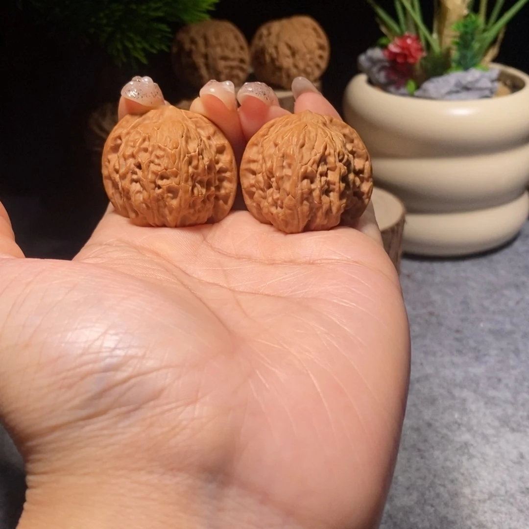 核桃把件全品34山地磨盘