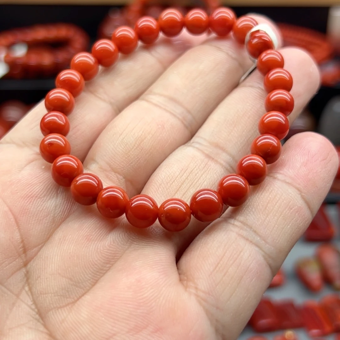 南红玛瑙配饰未镶嵌