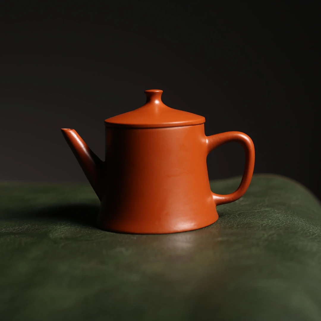 手拉壶开运壶大口实用器泡茶神器家用紫砂朱泥壶潮州工夫茶具