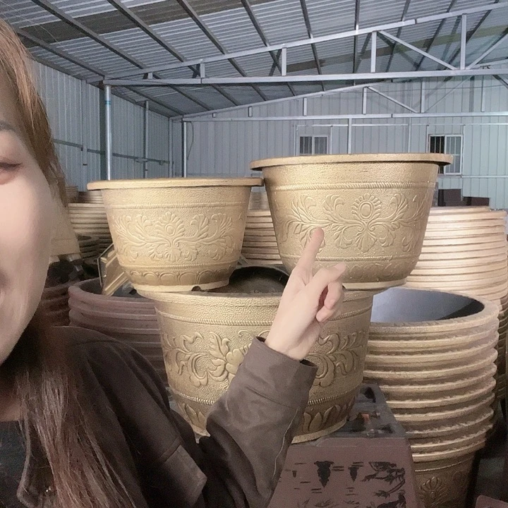 60口径花盆2个有孔