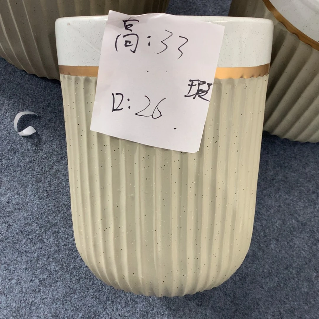 高温陶瓷花盆微瑕