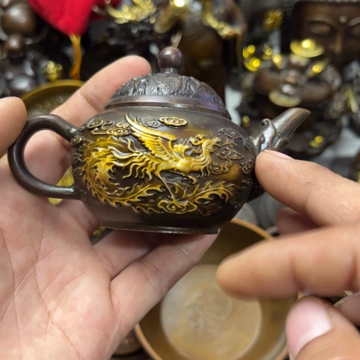 顺顺利利，铜器摆件