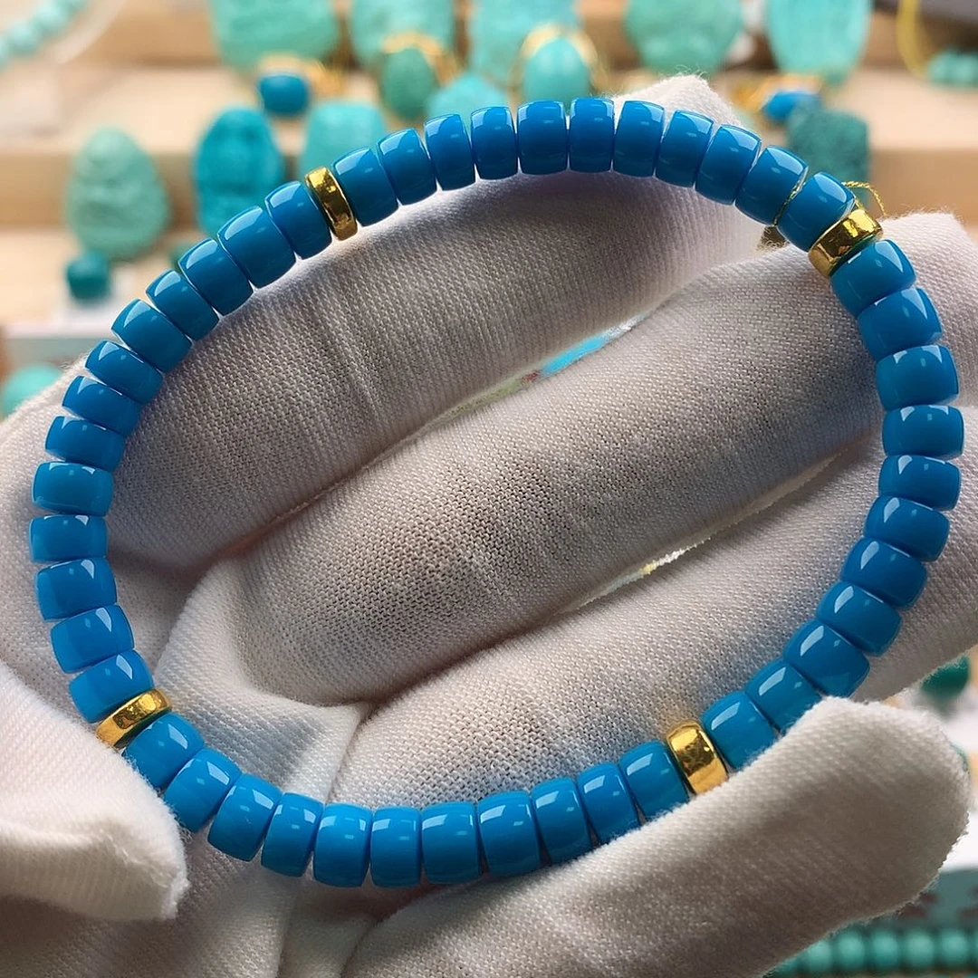 绿松石足金镶嵌配饰6