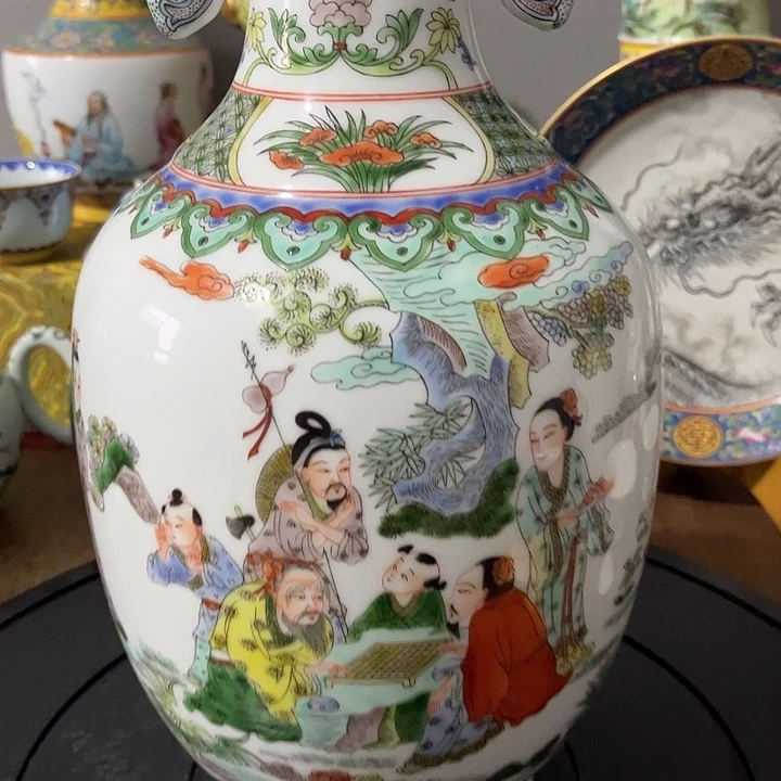 摆件瓷精品陶瓷人物摆件