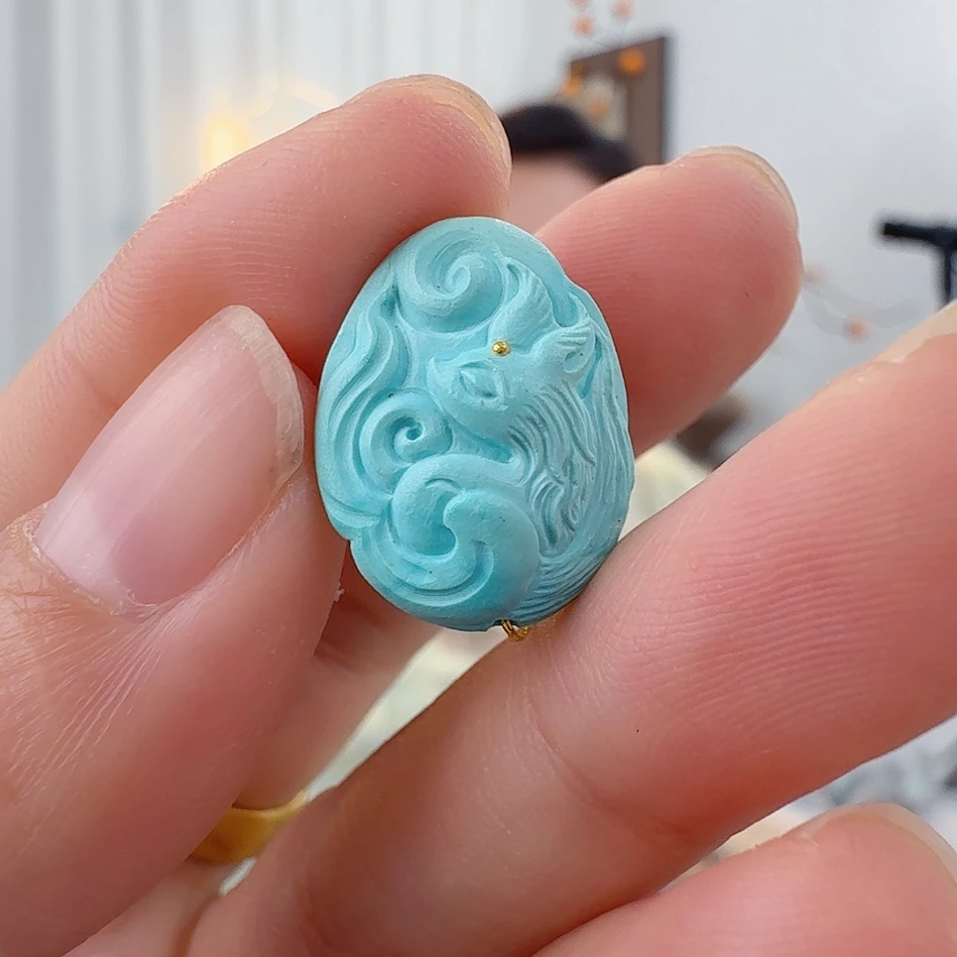 绿松石未镶嵌珠宝半成品