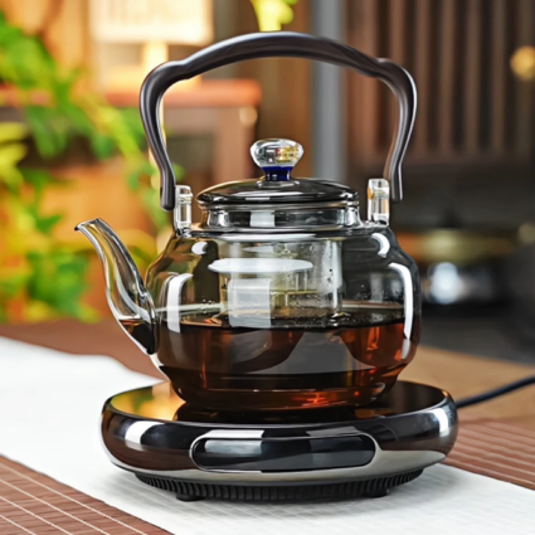 茗凤祥魔术师大功率1300W电陶炉加烟灰烟灰壶煮茶套装