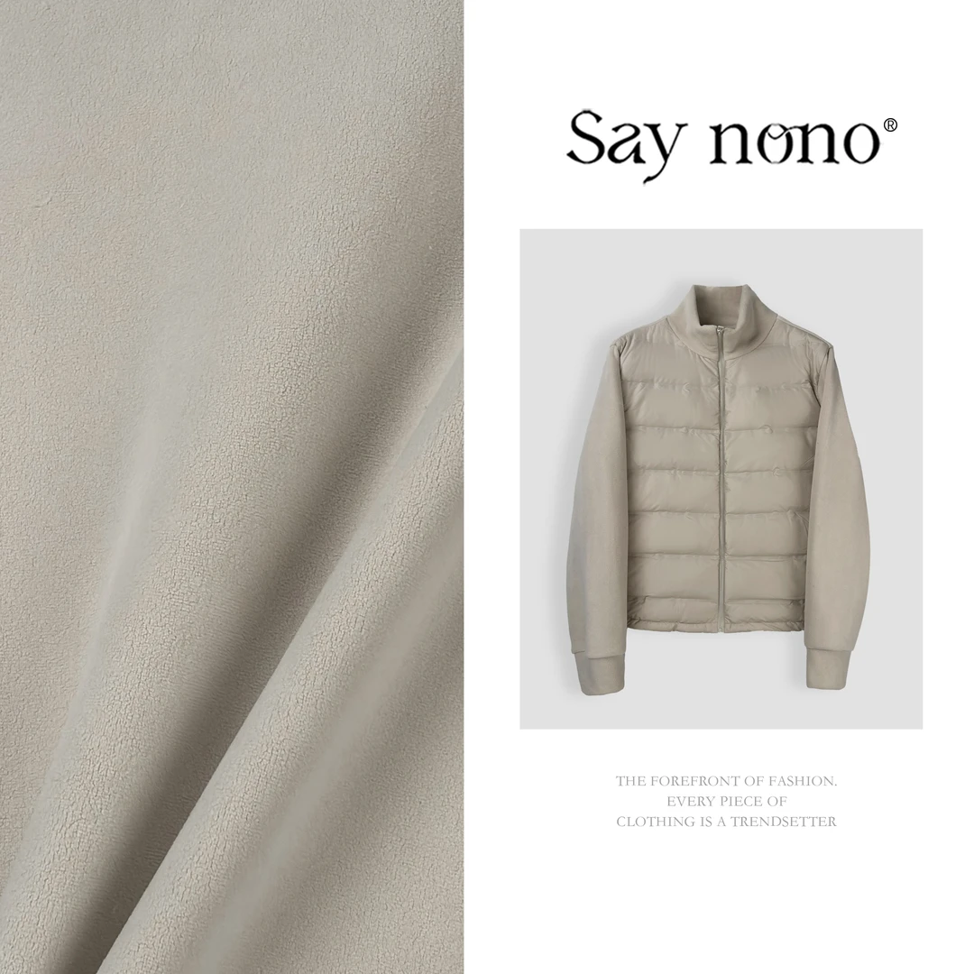 懒猫nono│Saynono 时尚气质休闲风横排百搭短裤长袖外套GJ0919AY