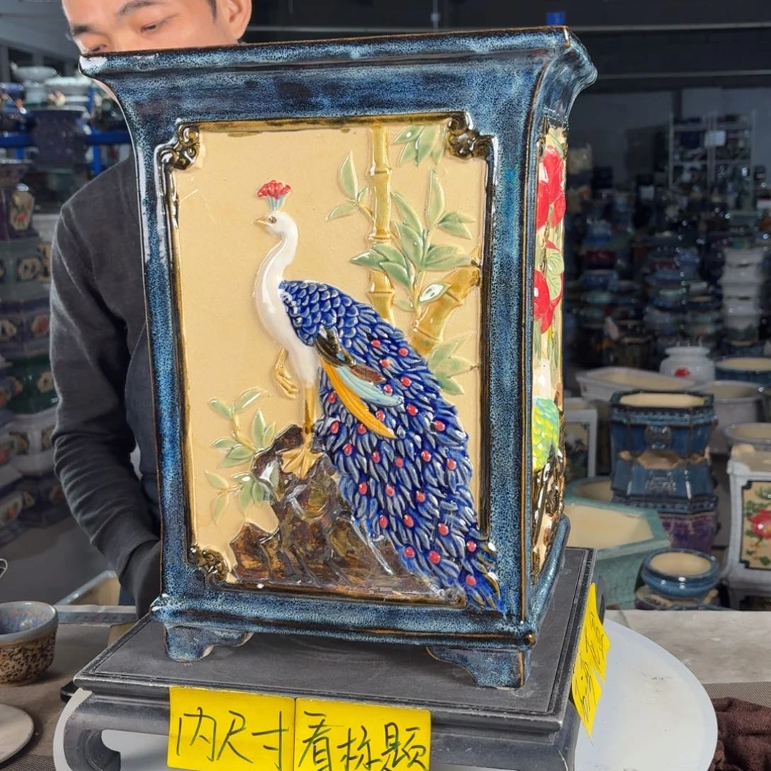 一风堂石湾花盆 内22*33