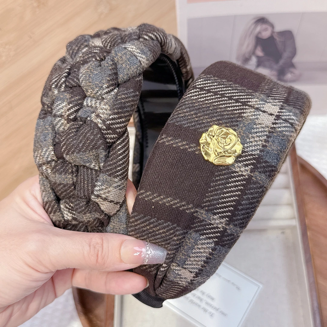 带齿韩国欧巴定制高端高颅顶咖啡盖白头发发箍韩国头箍气质百搭