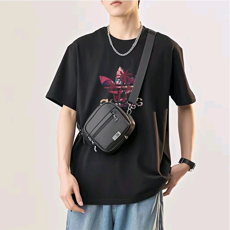 103联名款潮牌T恤男女同款时尚百搭圆领印花t恤短袖三叶迪