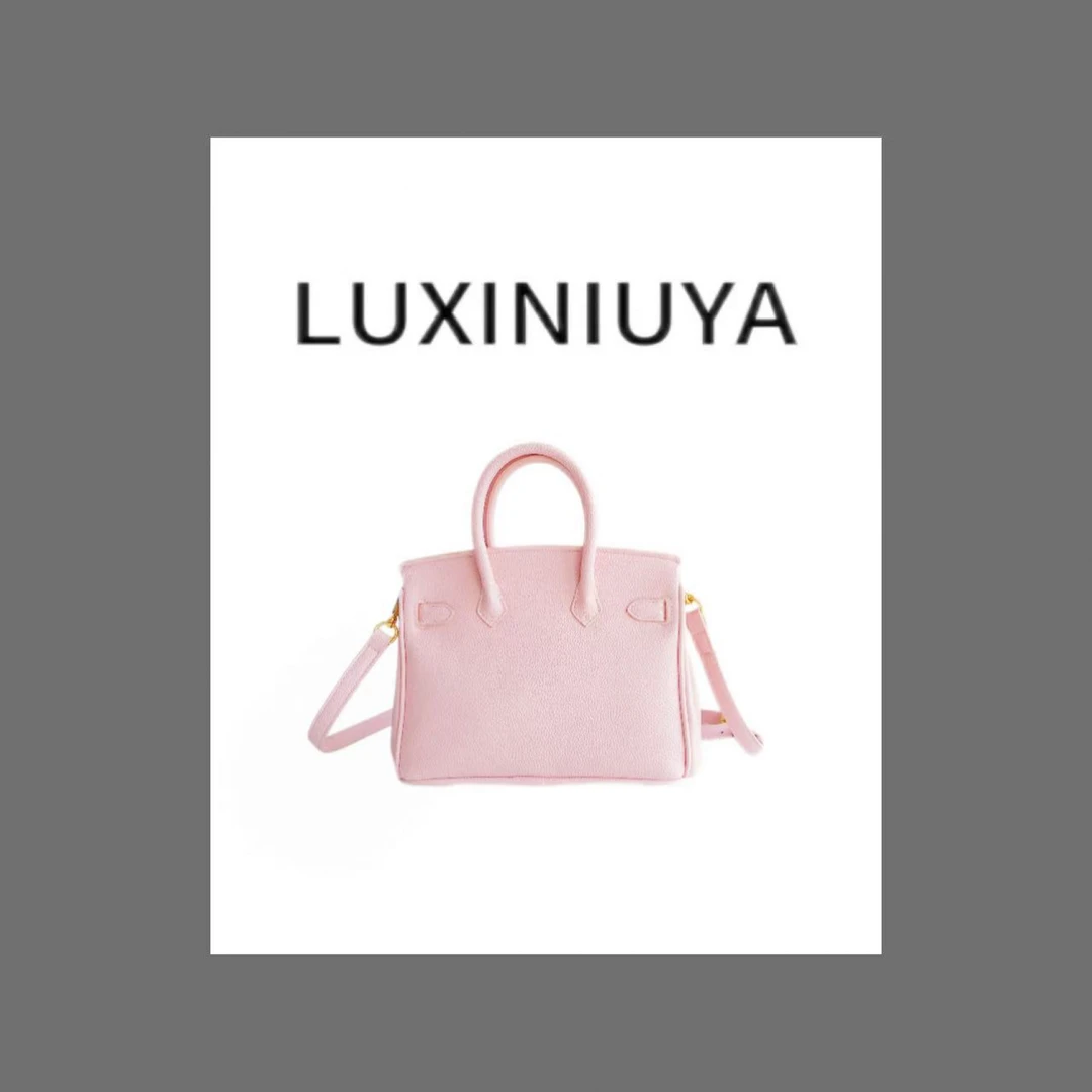 【LUXINIUYA】定制真皮高级感手提斜跨包大气时尚牛皮#DD010