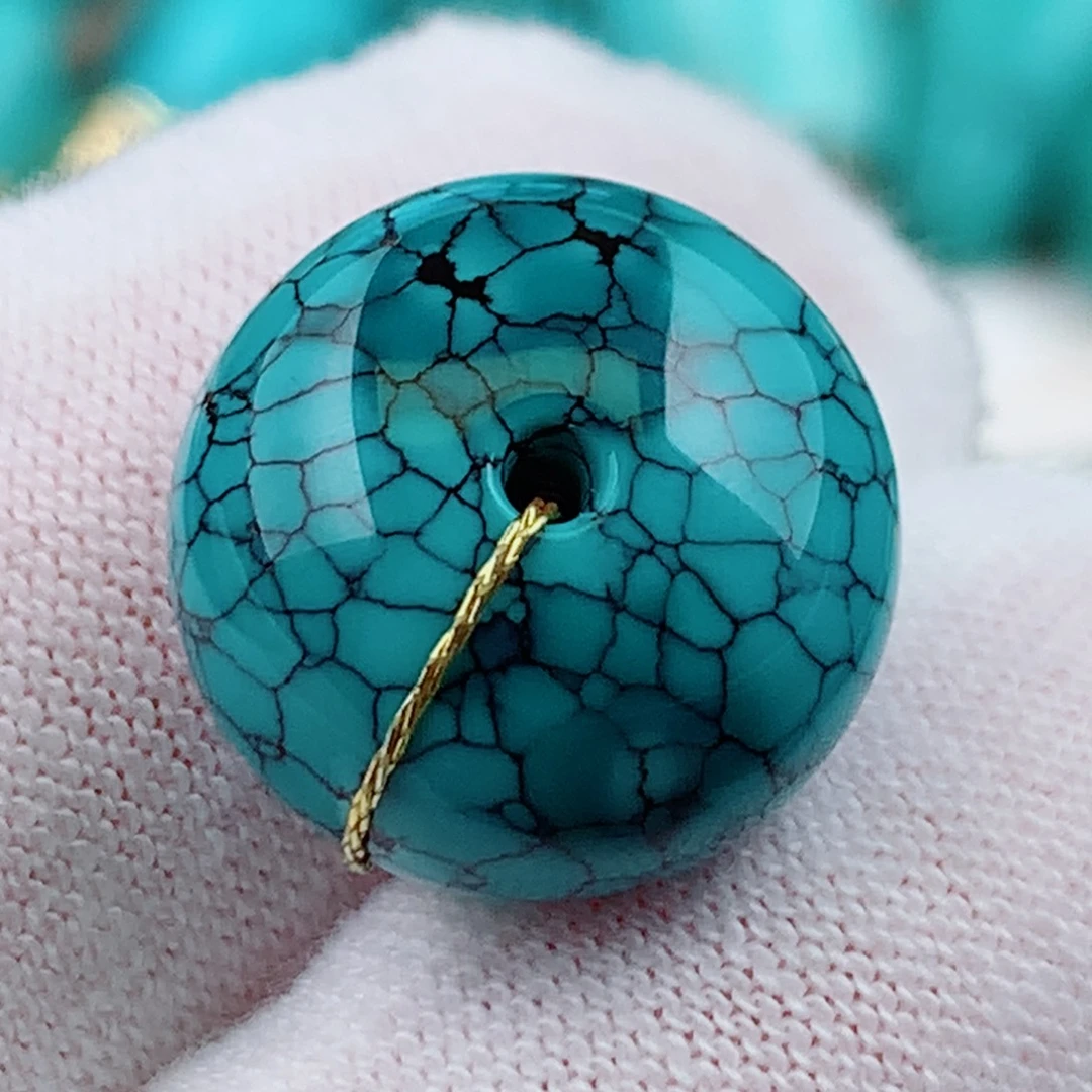 绿松石未镶嵌颈饰15.5mm