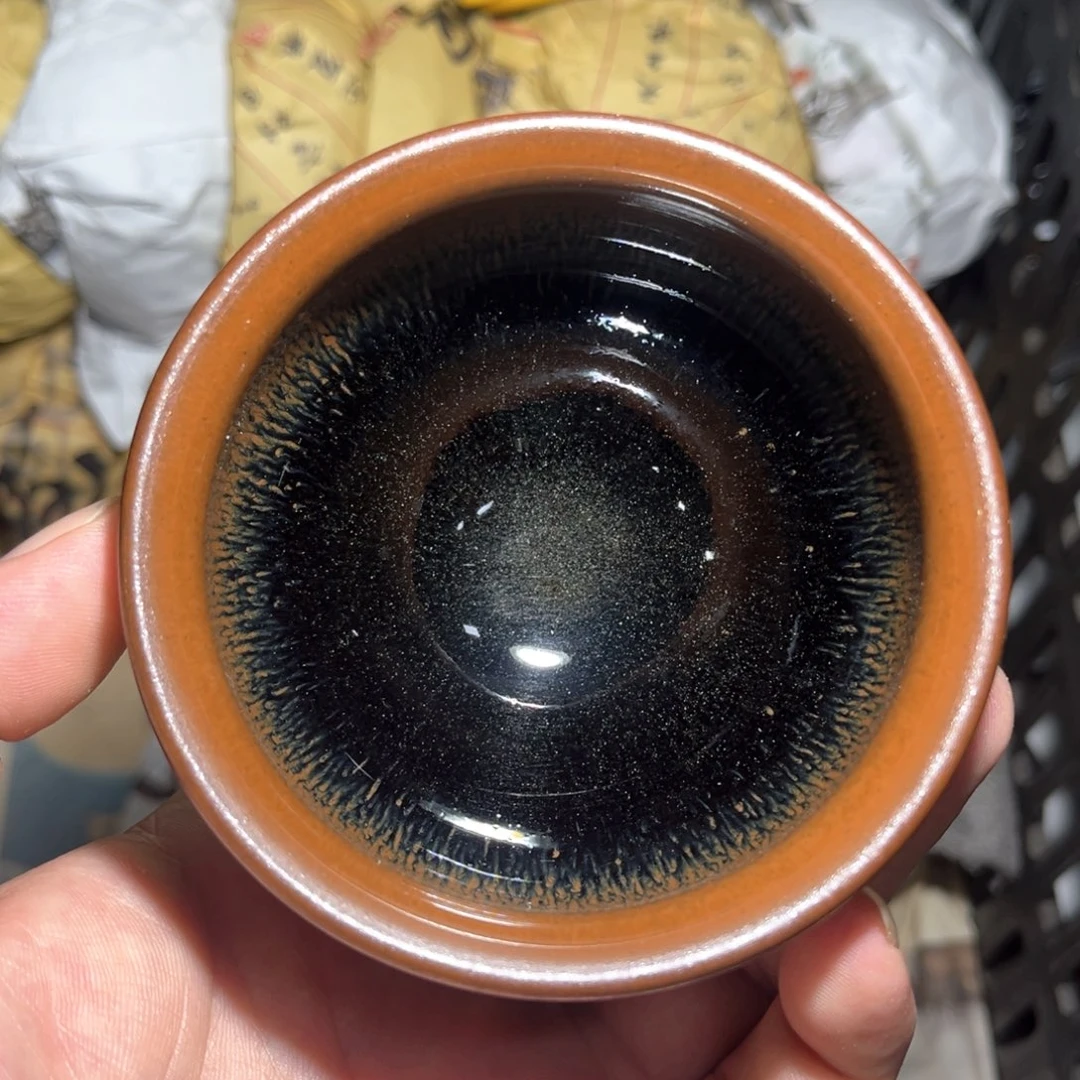 茶盏建盏手握泡茶主人杯