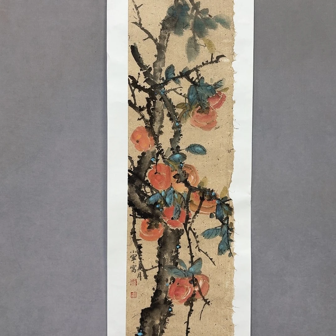 国画亲笔手绘放心去藏