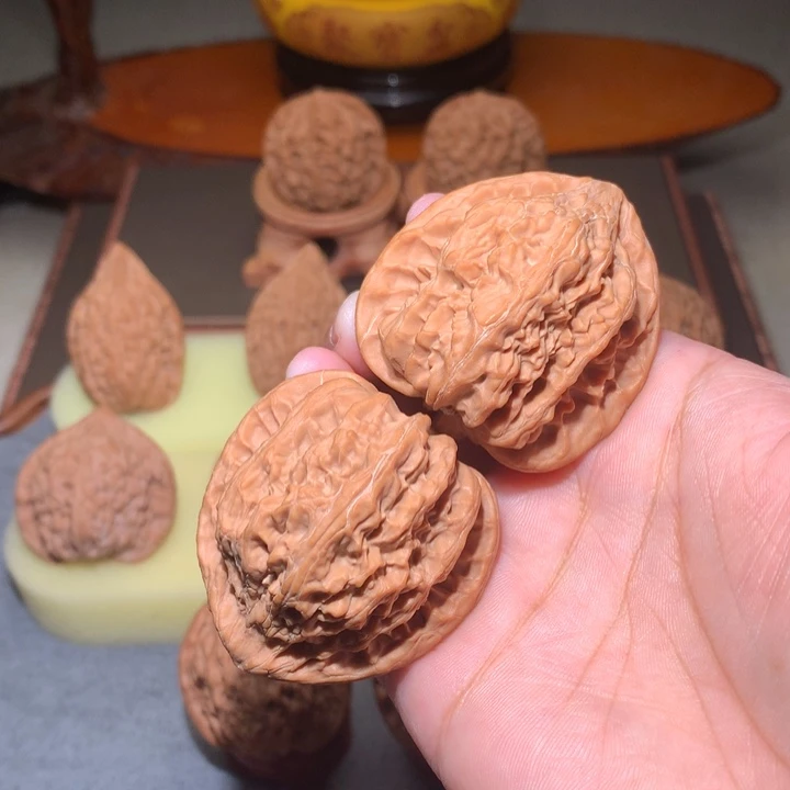 核桃文玩核桃火焰马蹄